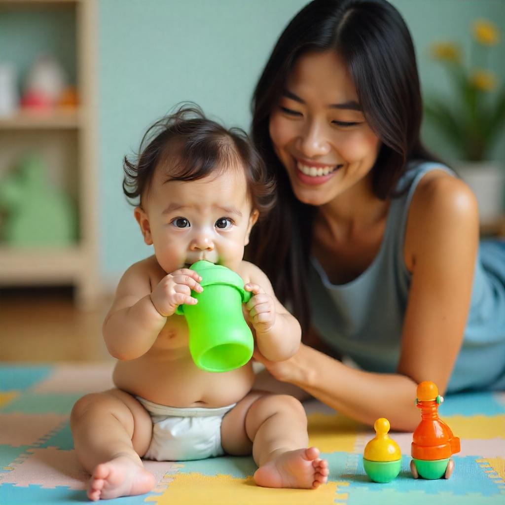 silicone feeding cup